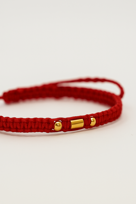 Personalized Initial Morse Bracelet