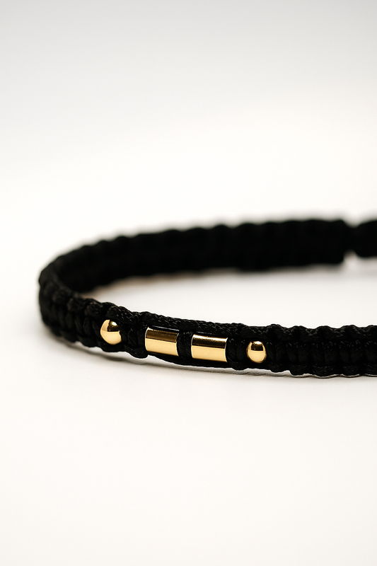 Personalized Initial Morse Bracelet