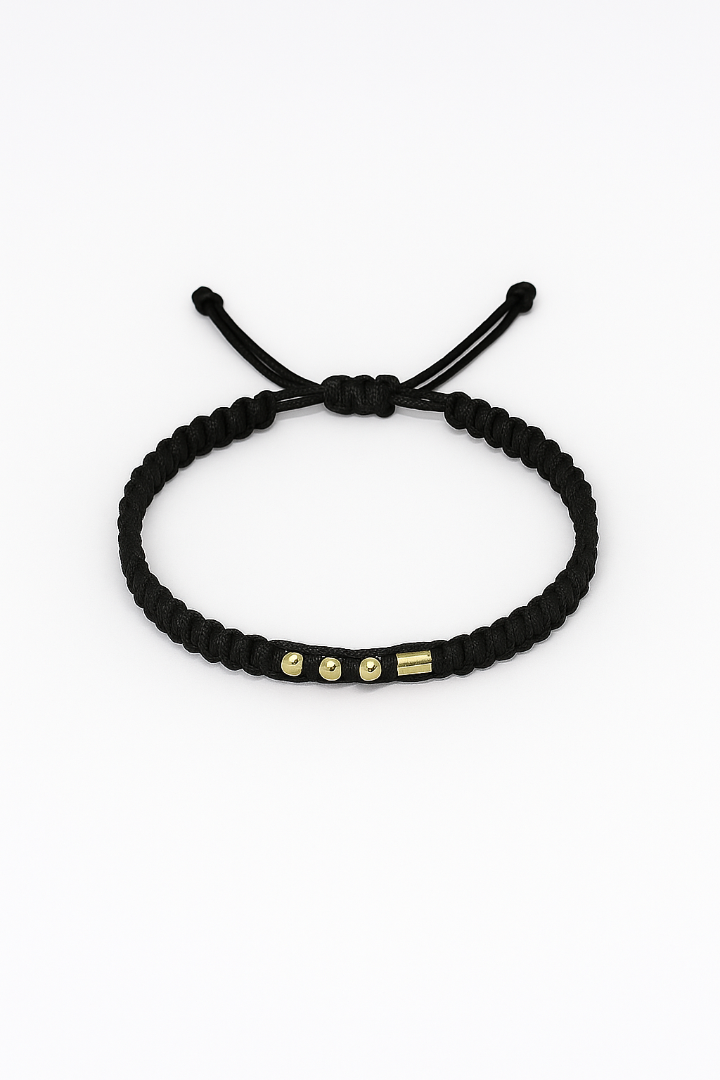 Personalized Initial Morse Bracelet